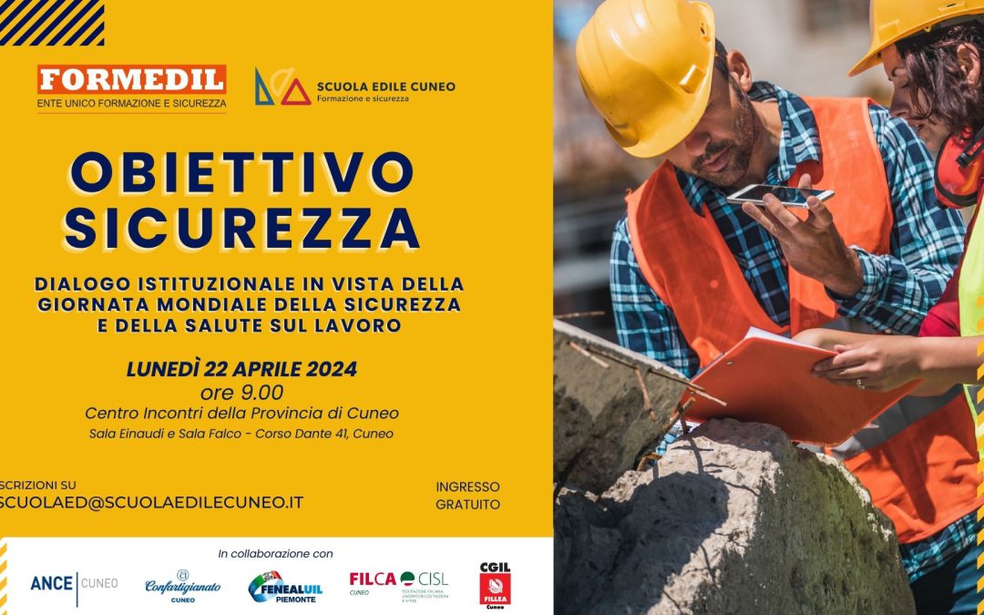Giornata Mondiale della Sicurezza e della Salute sul Lavoro 2024